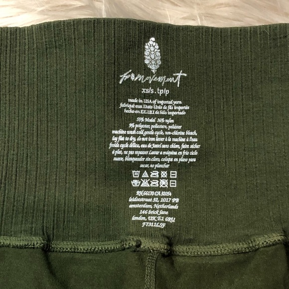 FREE PEOPLE Good Karma Leggings High-Rise 7/8 Length - Picture 12 of 12